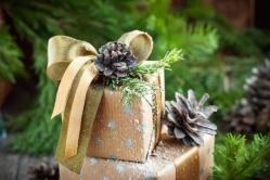 Modelos de caixas de Natal DIY Como encher uma caixa de presente para o Ano Novo