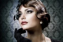 Gatsby style makeup: main rules Gatsby makeup