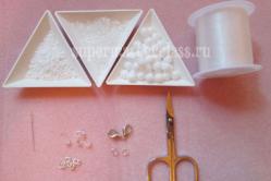 Perhiasan manik-manik DIY: deskripsi pekerjaan