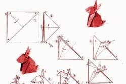 Origami paberpallid uueks aastaks