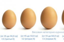 मुर्गी के अंडे के अंकन और वजन के बारे में