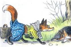 How two foxes shared a hole - Plyatskovsky M
